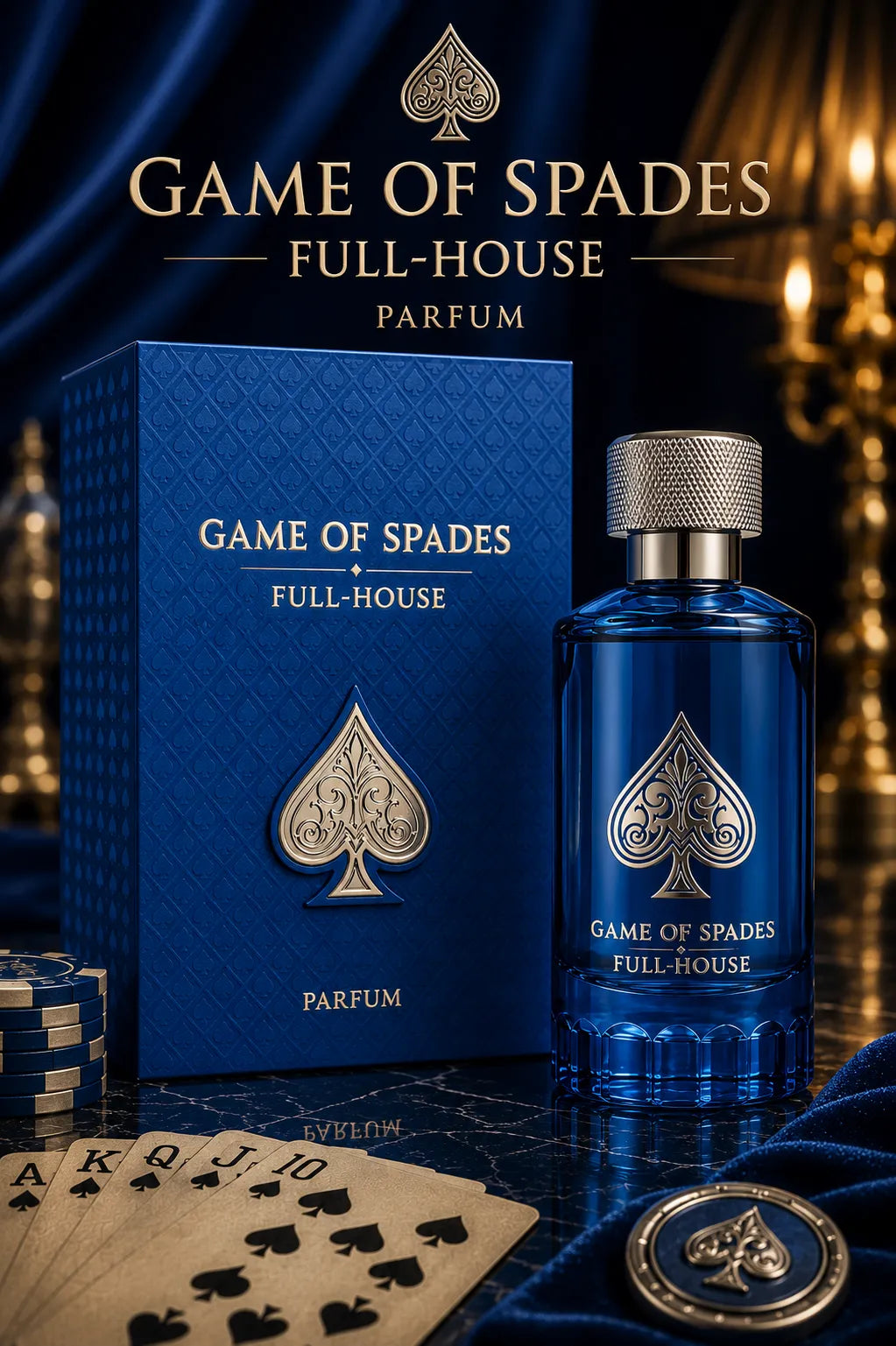 Perfume Jo Milano Game Of Spade Full House original 100ml unisex envío rápido Colombia