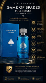 Perfume Jo Milano Paris Game of Spades Full House Parfum 100ml Original