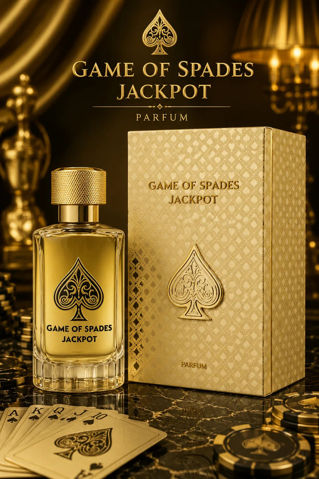 Perfume Jo Milano Game Of Spade Jackpot original 100ml unisex envío rápido Colombia