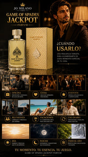 Perfume Jo Milano Paris Game Of Spades Jackpot Parfum 100ml Original