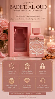 Perfume Lattafa Bade'e Al Oud Noble Blush Eau de Parfum 100ml Original