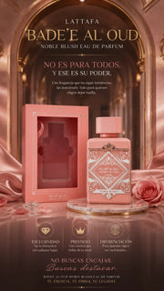 Perfume Lattafa Bade'e Al Oud Noble Blush Eau de Parfum 100ml Original