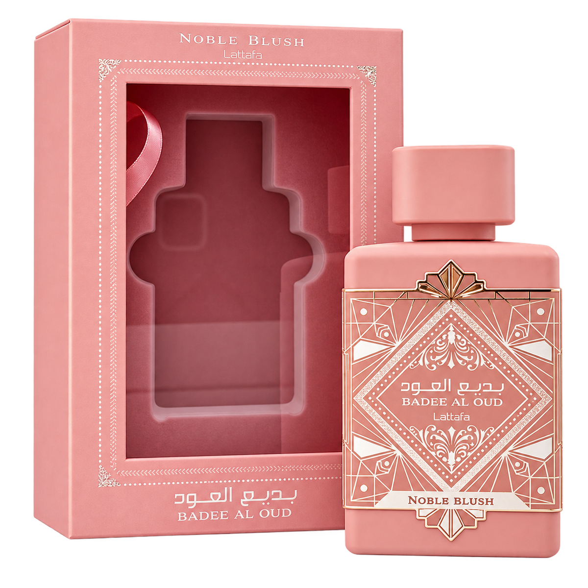 Lattafa Bade'e Al Oud Noble Blush Eau de Parfum 100ml Original — imagen 1