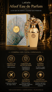 Perfume Lattafa Afeef Eau de Parfum 100ml Original