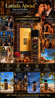 Perfume Lattafa Ajwad Eau de Parfum 60ml Original