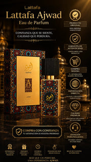 Perfume Lattafa Ajwad Eau de Parfum 60ml Original