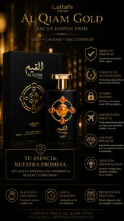 Perfume Lattafa Pride Al Qiam Gold Eau de Parfum 100ml Original