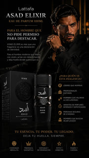 Perfume Lattafa Asad Elixir Eau de Parfum 100ml Original
