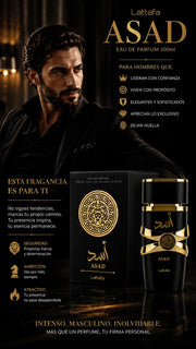 Perfume Lattafa Asad Eau de Parfum 100ml Original