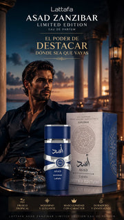 Perfume Lattafa Asad Zanzibar Limited Edition Eau de Parfum 100ml Original