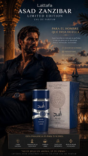 Perfume Lattafa Asad Zanzibar Limited Edition Eau de Parfum 100ml Original