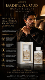 Perfume Lattafa Bade'e Al Oud Honor & Glory Eau de Parfum 100ml Original