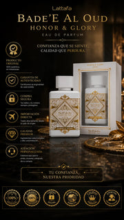 Perfume Lattafa Bade'e Al Oud Honor & Glory Eau de Parfum 100ml Original
