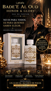 Perfume Lattafa Bade'e Al Oud Honor & Glory Eau de Parfum 100ml Original