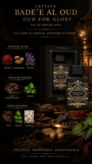 Perfume Lattafa Bade'e Al Oud Oud For Glory Eau de Parfum 100ml Original