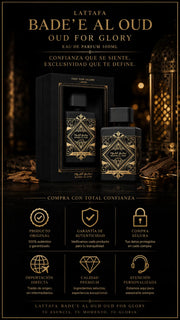 Perfume Lattafa Bade'e Al Oud Oud For Glory Eau de Parfum 100ml Original