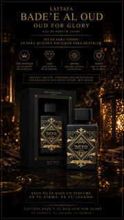 Perfume Lattafa Bade'e Al Oud Oud For Glory Eau de Parfum 100ml Original