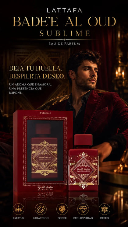 Perfume Lattafa Bade'e Al Oud Sublime Eau de Parfum 100ml Original