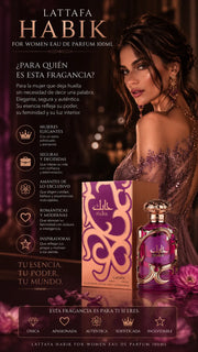 Perfume Lattafa Habik For Women Eau de Parfum 100ml Original
