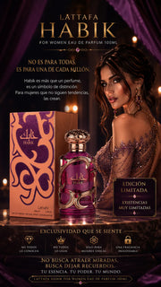 Perfume Lattafa Habik For Women Eau de Parfum 100ml Original