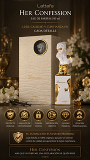 Perfume Lattafa Her Confession Eau de Parfum 100ml Original