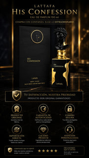 Perfume Lattafa His Confession Eau de Parfum 100ml Original