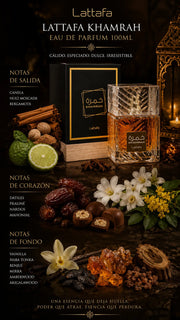 Perfume Lattafa Khamrah Eau de Parfum 100ml Original