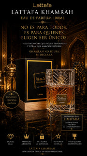 Perfume Lattafa Khamrah Eau de Parfum 100ml Original