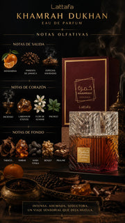 Perfume Lattafa Khamrah Dukhan Eau de Parfum 100ml Original