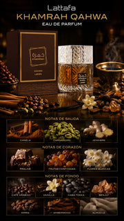 Lattafa Khamrah Qahwa Eau de Parfum 100ml Original