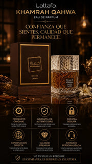 Lattafa Khamrah Qahwa Eau de Parfum 100ml Original