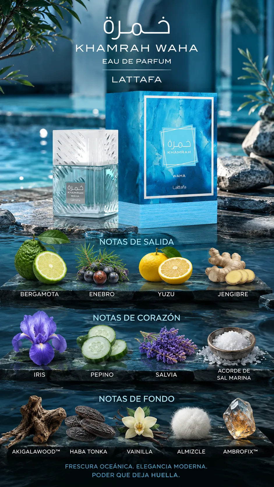 Lattafa Khamrah Waha Eau de Parfum 100ml Original