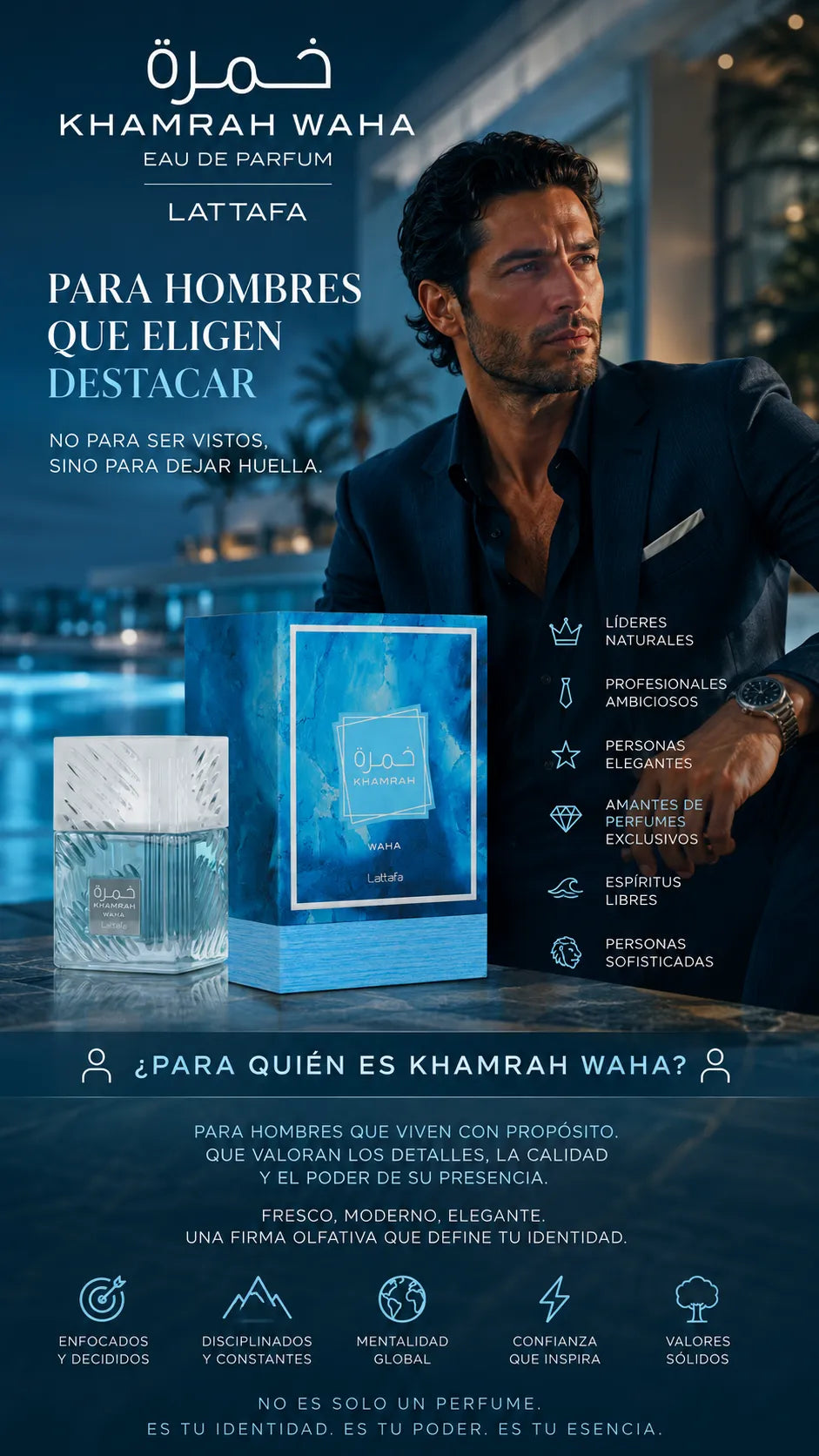 Lattafa Khamrah Waha Eau de Parfum 100ml Original