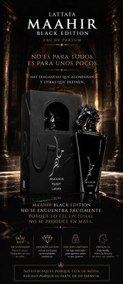 Perfume Lattafa Maahir Black Edition Eau de Parfum 100ml Original