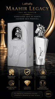 Perfume Lattafa Maahir Legacy Eau de Parfum 100ml Original
