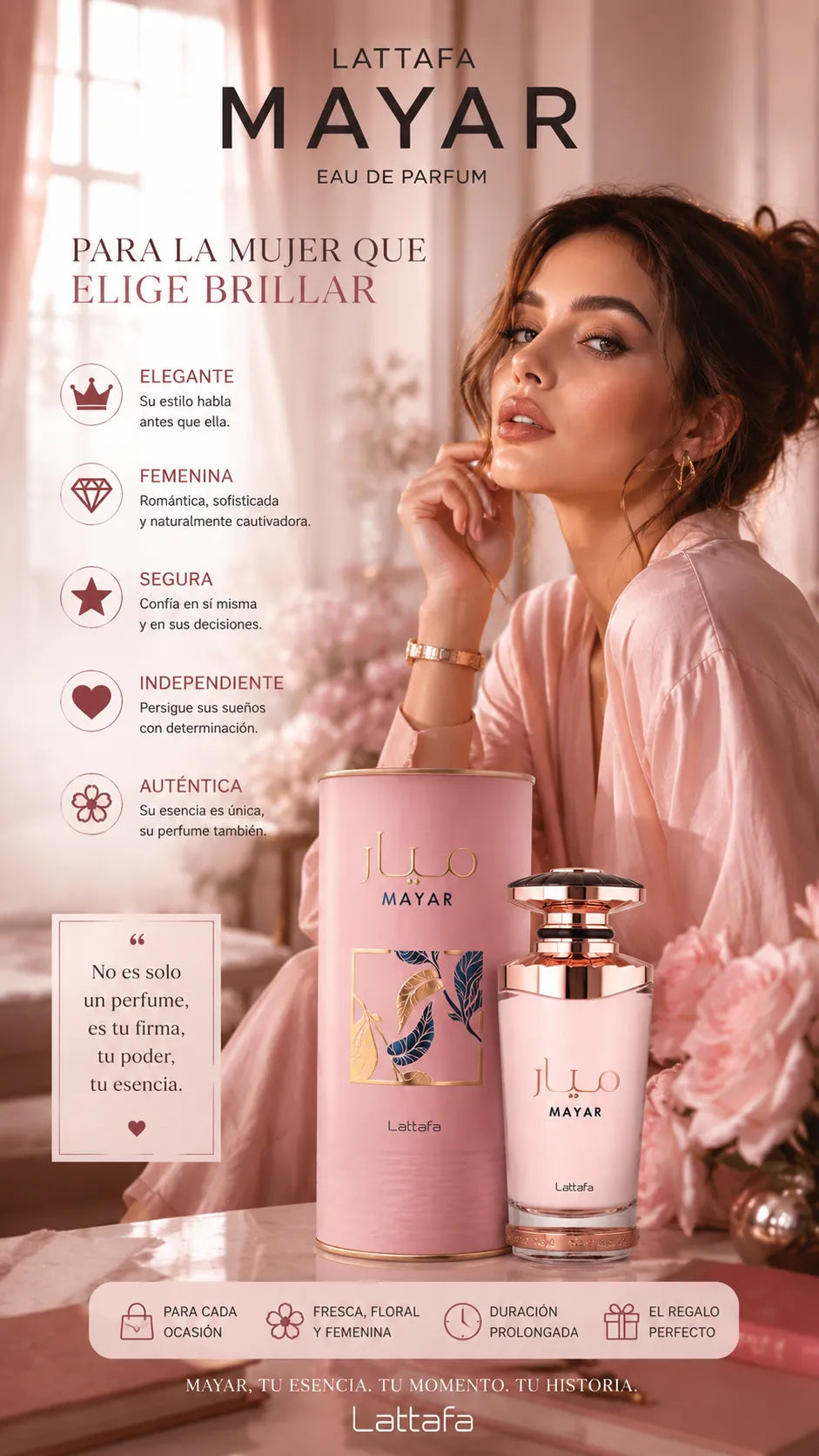 Perfume Lattafa Mayar Eau de Parfum 100ml Original