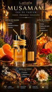 Perfume Lattafa Musamam Eau de Parfum 100ml Original