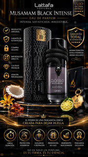 Perfume Lattafa Musamam Black Intense Eau de Parfum 100ml Original