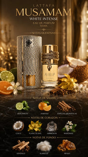 Perfume Lattafa Musamam White Intense Eau de Parfum 100ml Original