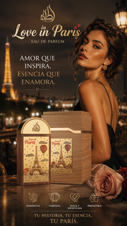 Perfume Lattafa Love in Paris Eau de Parfum 100ml Original