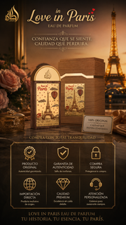 Perfume Lattafa Love in Paris Eau de Parfum 100ml Original