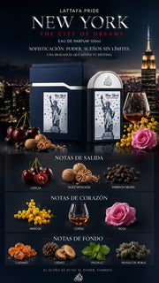 Perfume Lattafa Pride New York The City of Dreams Eau de Parfum 100ml Original
