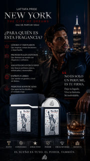 Perfume Lattafa Pride New York The City of Dreams Eau de Parfum 100ml Original