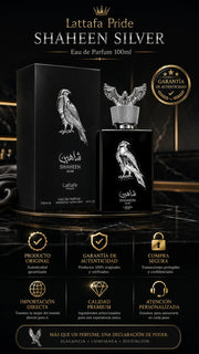 Perfume Lattafa Pride Shaheen Silver Eau de Parfum 100ml Original