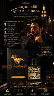 Perfume Lattafa Qaed Al Fursan Eau de Parfum 90ml Original