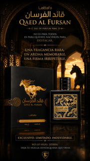 Perfume Lattafa Qaed Al Fursan Eau de Parfum 90ml Original