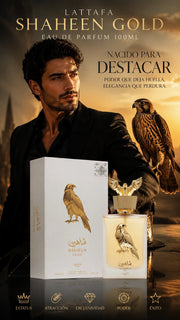 Perfume Lattafa Shaheen Gold Eau de Parfum 100ml Original