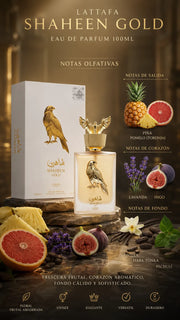 Perfume Lattafa Shaheen Gold Eau de Parfum 100ml Original