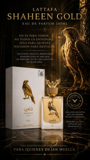 Perfume Lattafa Shaheen Gold Eau de Parfum 100ml Original