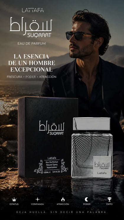 Perfume Lattafa Suqraat Eau de Parfum 100ml Original